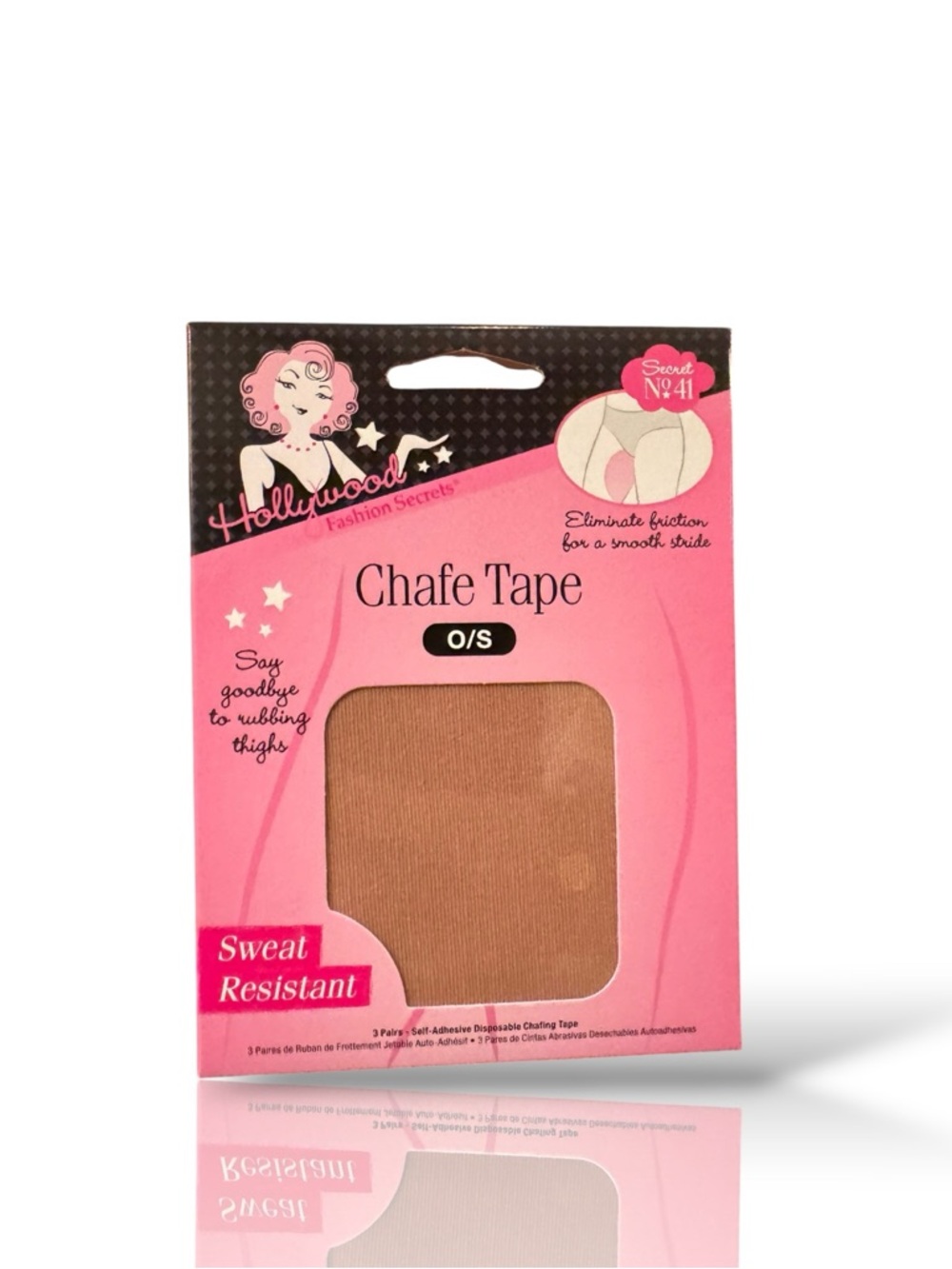Hollywood Fashion Secrets Chafe Tape - Nude